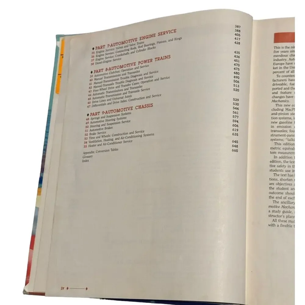 Automotive Mechanics 9th‎ Edition Crouse/Anglin VTG 1985 Performance Engine READ